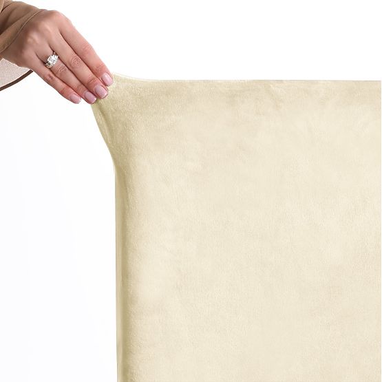 RESTILO kanapéhuzat SENTO krémszínű sima klasszikus stílus