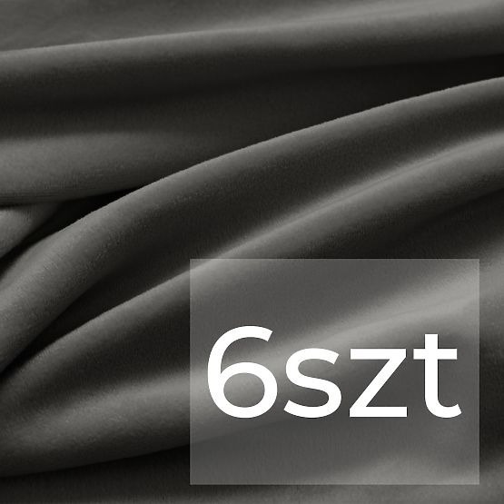 RESTILO SENTO kanapéhuzat acélszürke sima klasszikus stílus