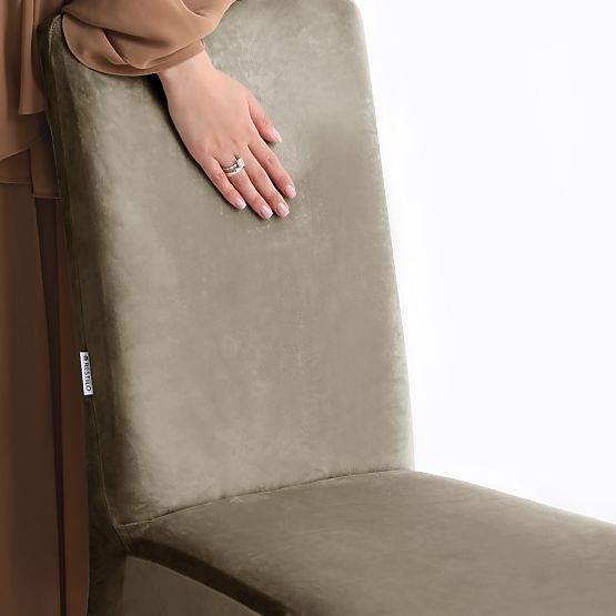 RESTILO SENTO kanapéhuzat bézs színű, sima klasszikus stílus