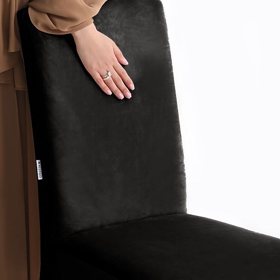 RESTILO SENTO kanapéhuzat fekete sima klasszikus stílus