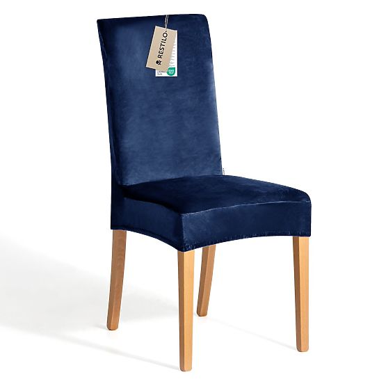 RESTILO SENTO kanapéhuzat indigó színben, sima klasszikus stílus