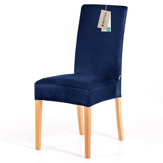 RESTILO SENTO kanapéhuzat indigó színben, sima klasszikus stílus