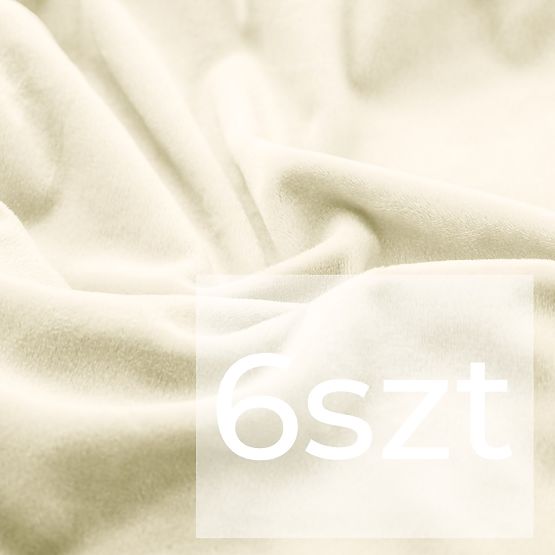 RESTILO SENTO kanapéhuzat krémszínű, sima klasszikus stílus