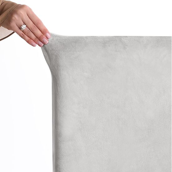 RESTILO SENTO kanapéhuzat szürke sima klasszikus stílus