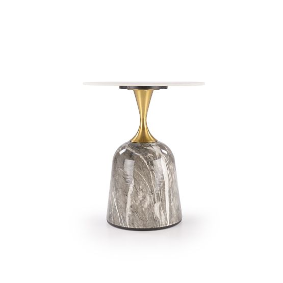 ROSA konferencia asztal fehér márvány / szürke márvány / arany (2p=1db)