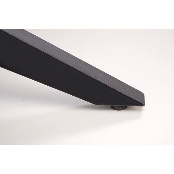 SANDRO kinyitható asztal, fekete (2p=1db)