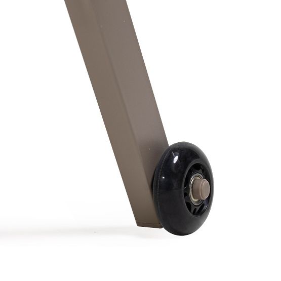 Sandy állítható kerti nyugágy, világosszürke/bézs