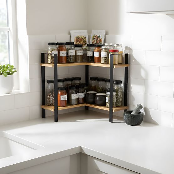 SARITA bambusz fűszertartó polcok