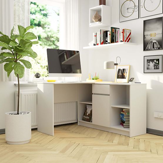 SAROK ÍRÓASZTAL - B-17 KOMÓD ÉS ÍRÓASZTAL PK FEHÉR