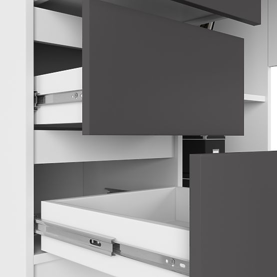 SAROKASZTAL B16 CLP BAL FEHÉR / SZÜRKE