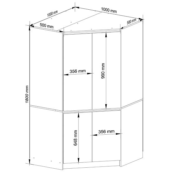 SAROKSZEKRÉNY S100 4D CLP GRAFIT SZÜRKE