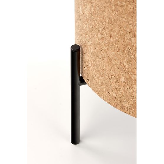 SASHA asztal természetes/fekete (1p=1db)