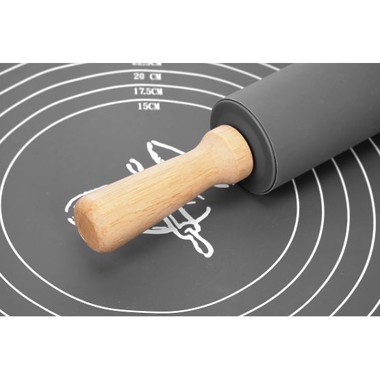 SELMA grafitszínű szilikon munkalap 70x50 cm