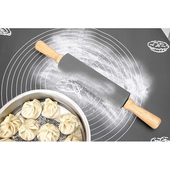 SELMA grafitszínű szilikon munkalap 70x50 cm