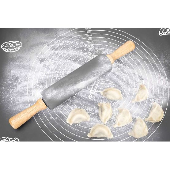 SELMA grafitszínű szilikon munkalap 70x50 cm