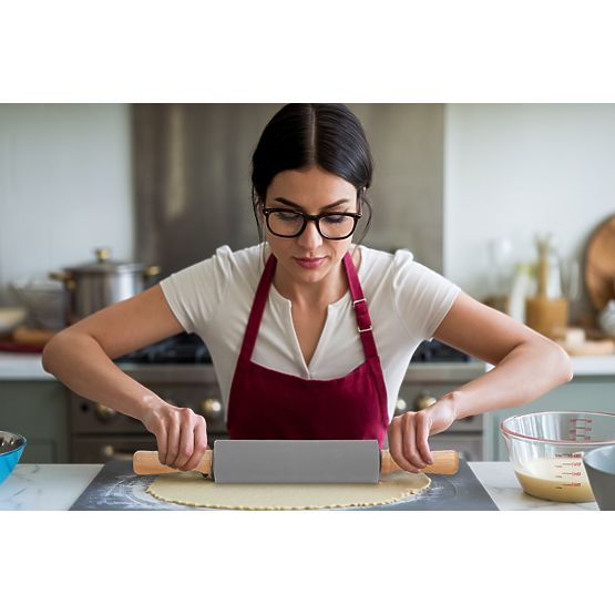 SELMA grafitszínű szilikon munkalap 70x50 cm