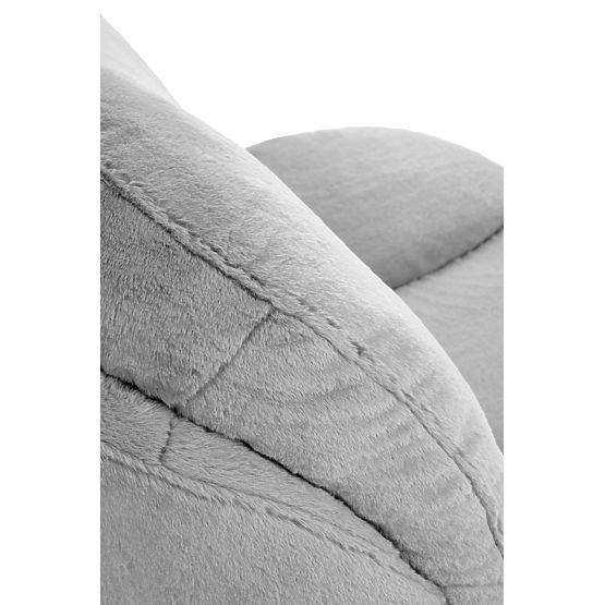 SHELL relaxációs fotel, szürke (1p=1db)