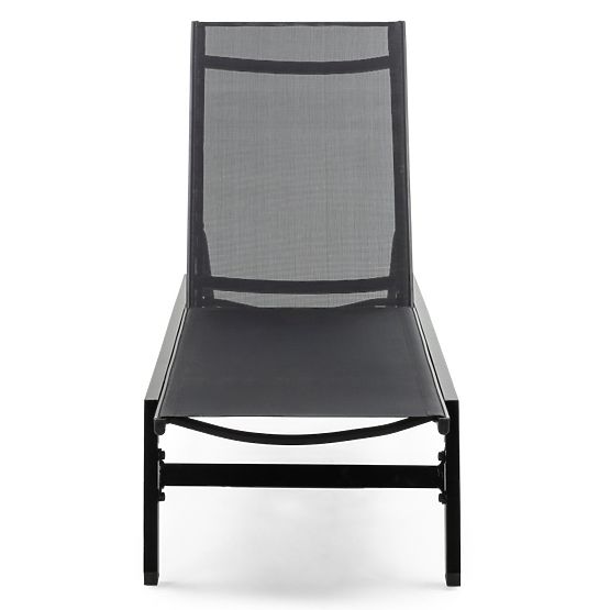 Shelly állítható kerti nyugágy, alumínium, grafit