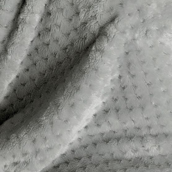 SHLEEPY ágytakaró szürke színben, klasszikus stílusú, jacquard mintával, 220x240