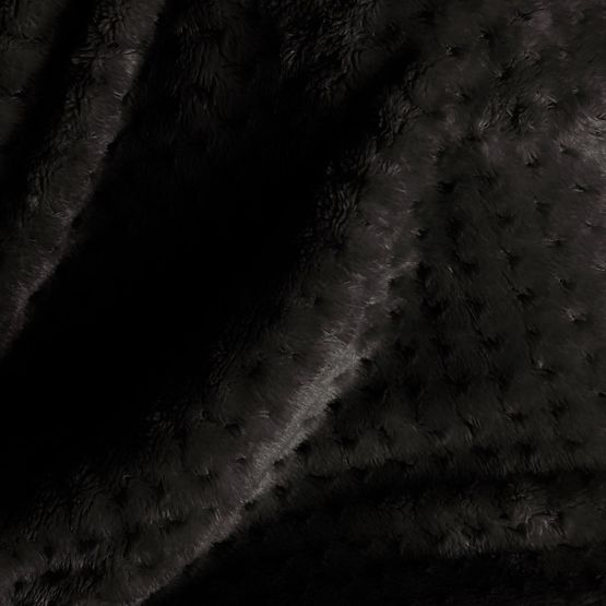 SHLEEPY takaró fekete, jacquard mintával, klasszikus stílusú 130x180