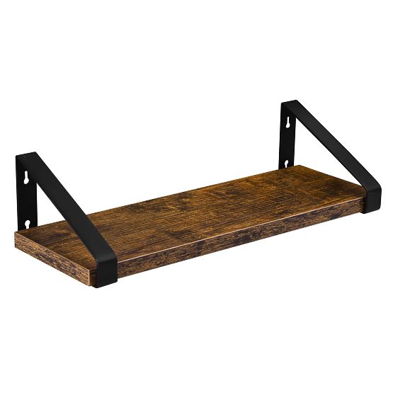 SIRIN fekete loft polc szett, 3 darab