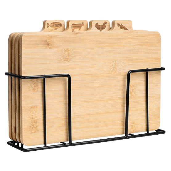Skara bambusz vágódeszka készlet, 4 darab