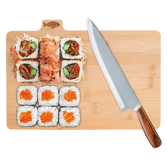 Skara bambusz vágódeszka készlet, 4 darab