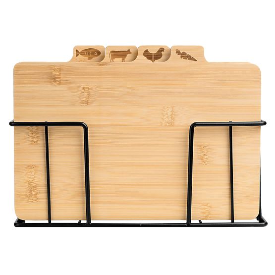 Skara bambusz vágódeszka készlet, 4 darab