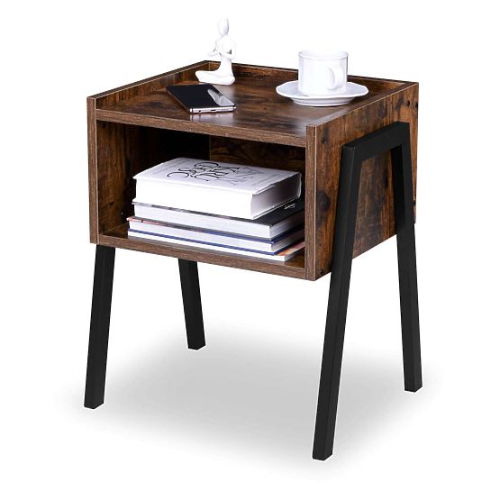 Skive Rustic ipari loft szekrény antik tölgy