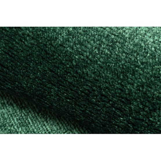 SOFTY kerek szőnyeg Egyszínű, Egyszínű, erdő zöld