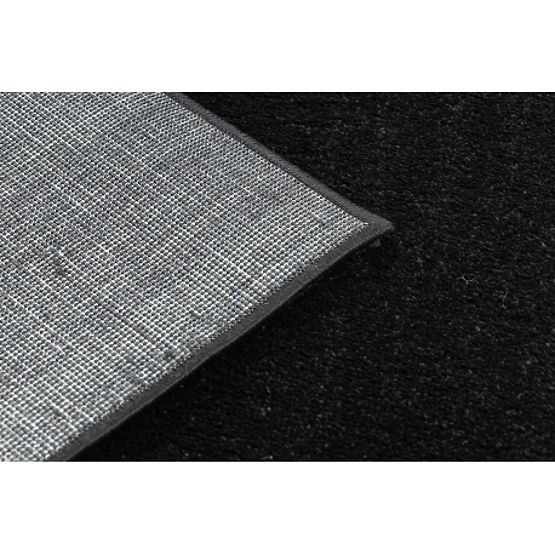 SOFTY szőnyeg, Egyszínű, Egyszínű, fekete