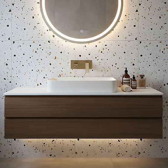 Süllyesztett Mosdócsaptelep REA Joe Arany Kefe