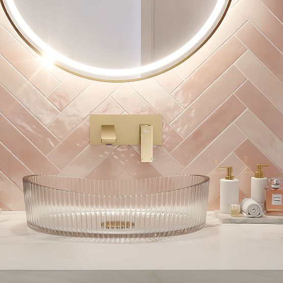 Süllyesztett Mosdócsaptelep REA Joe Arany Kefe