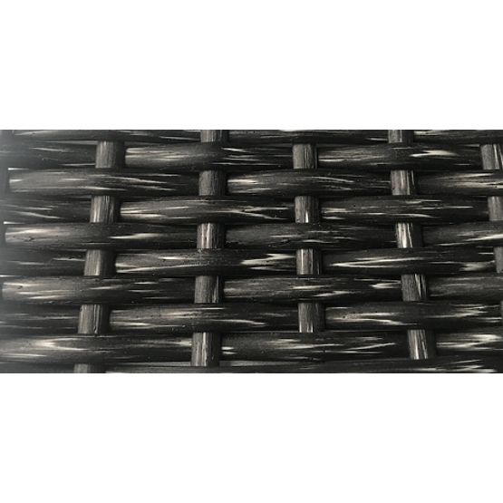 Szürke technorattan forgószék TWIST