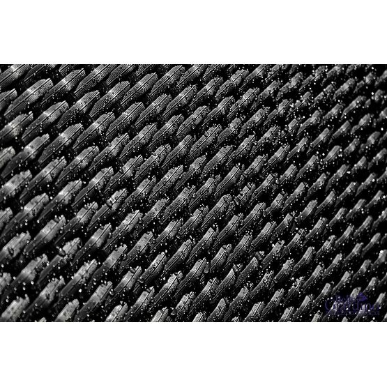 Technorattan étkező bútor szett (asztal 150×90 cm + 6 szék) AVVICENTE, fekete