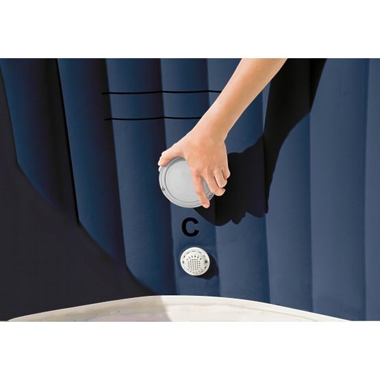 Többszínű LED lámpa akkumulátorral SPA-hoz INTEX 28503