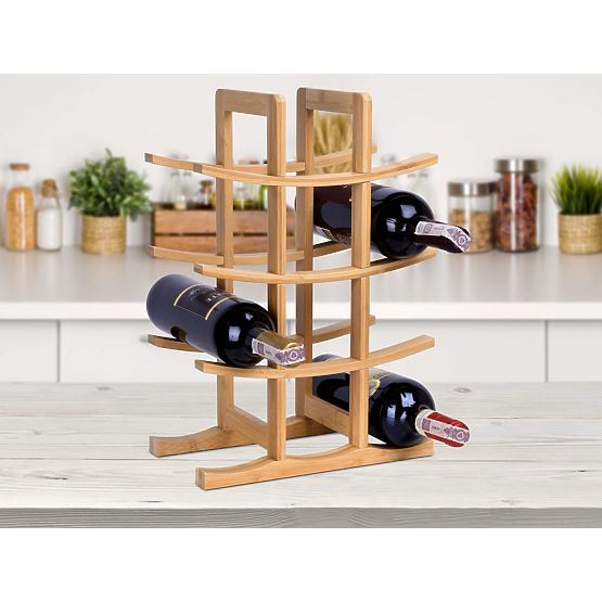 Todgar bambusz borállvány