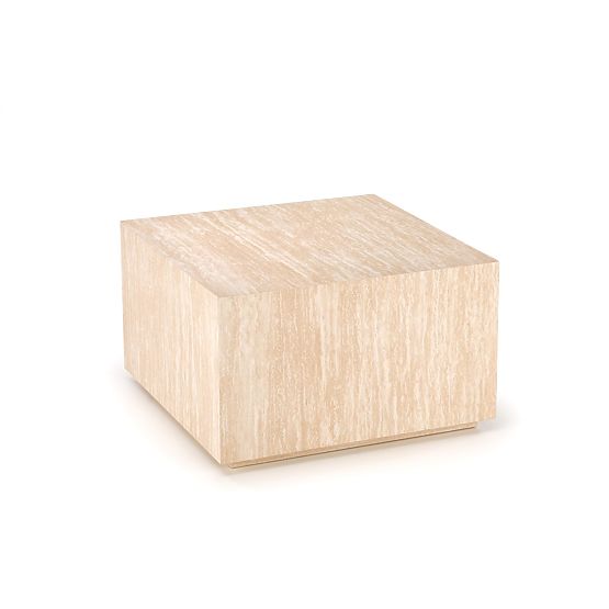 TRAVERTINO KWADRAT doh�e1nyz�f3asztal, travertin (1p=1ks)