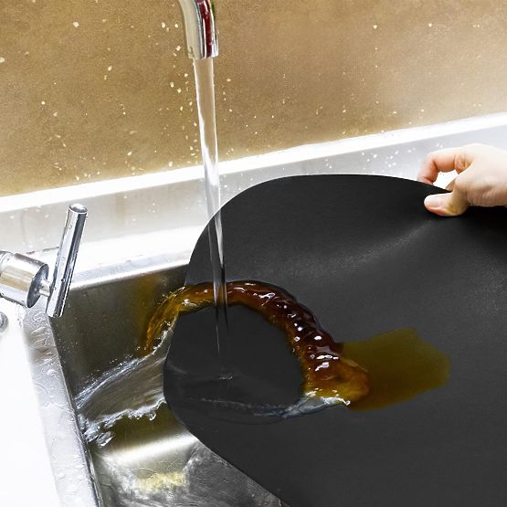 TRIVAL BLACK asztali alátét készlet, 8 darab