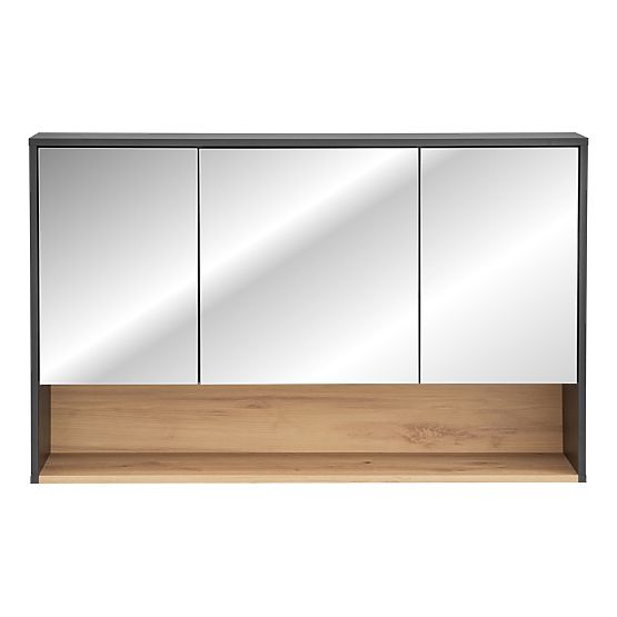 Tükrös szekrény 120cm 3 ajtó
