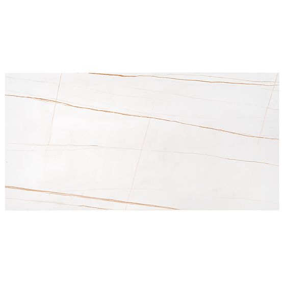 UNIVERSE 3 dohányzóasztal, fehér márvány/arany (2p=1ks)