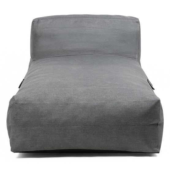 Vacuum kerti sarokgarnitúrához való ottomán huzattal, szürke