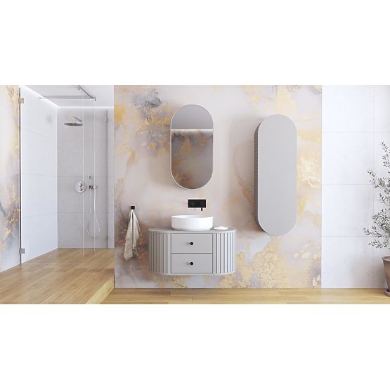 VENEZIA 1 ajtós tükörszekrény kasmír (2p=1db)