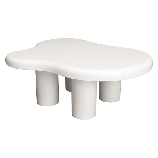 Vercelli dohányzóasztal 100 cm, fehér