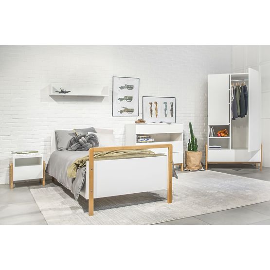 Viktor éjjeliszekrény - fehér