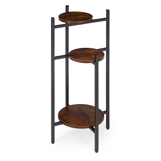 Virágállvány, dekoráció, 3 szintes, loft ModernHome