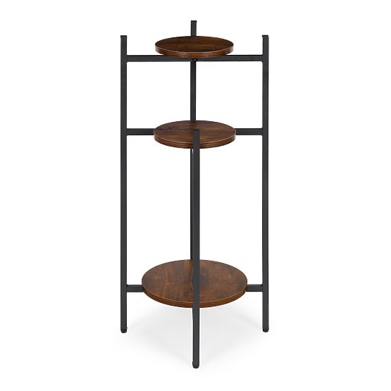 Virágállvány, dekoráció, 3 szintes, loft ModernHome