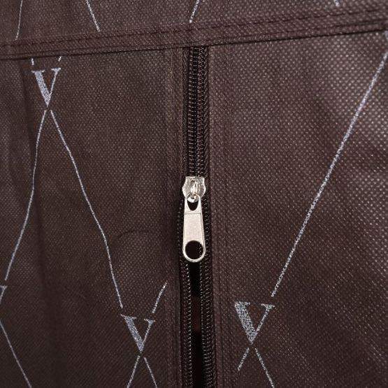 Vitto textil cipőtartó szekrény - barna