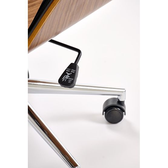 WEBSTER irodai szék dió/fekete