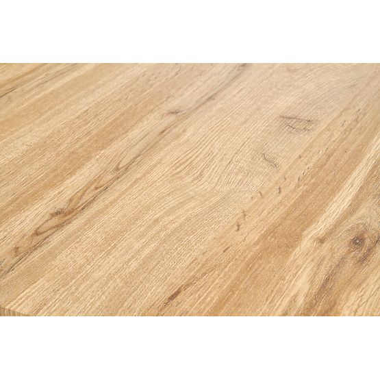 XENA KWADRAT fekete / természetes dohányzóasztal (2db=1ks)